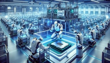 英特爾“10X moonshot”計劃 以Cobots為核心，打造全AI自動化芯片代工廠
